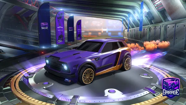 A Rocket League car design from Aurora_FluffBall