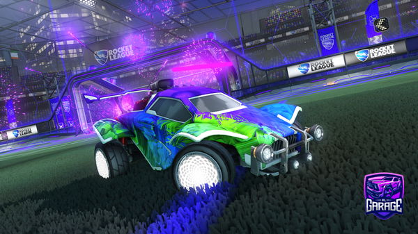 A Rocket League car design from R04d2wh1t30ct4n3