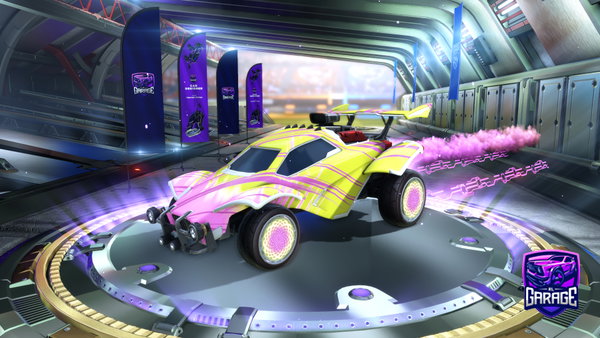 A Rocket League car design from thegoat882