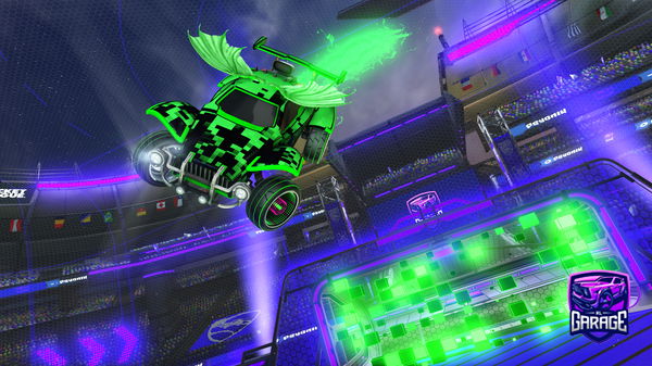 A Rocket League car design from kellentree