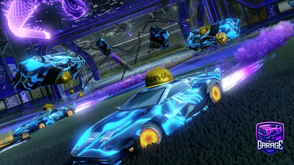 A Rocket League car design from goodhsamcute
