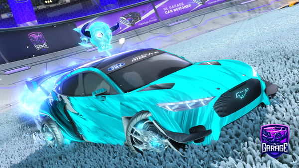 A Rocket League car design from Fotevailar1