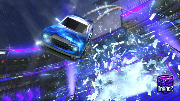 A Rocket League car design from MY-_-19