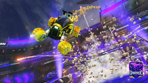 A Rocket League car design from 66466