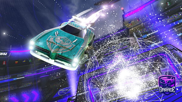 A Rocket League car design from wanted_disc289