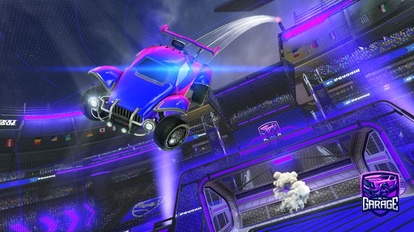 A Rocket League car design from Cijalom