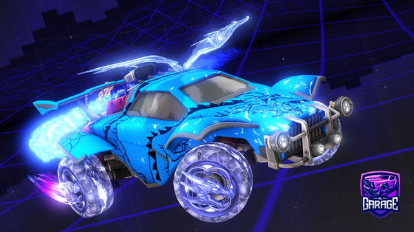 A Rocket League car design from letueur4310