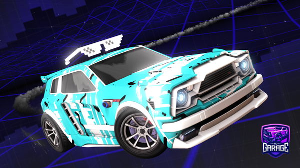 A Rocket League car design from Casparexe