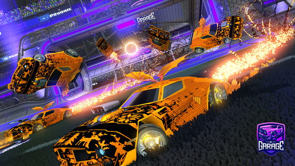 A Rocket League car design from ChaosVikingr