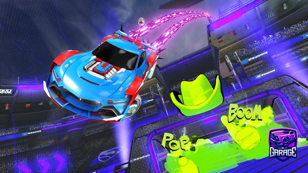 A Rocket League car design from ZwishingOfficial