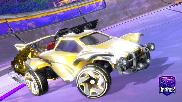 A Rocket League car design from DWhitty