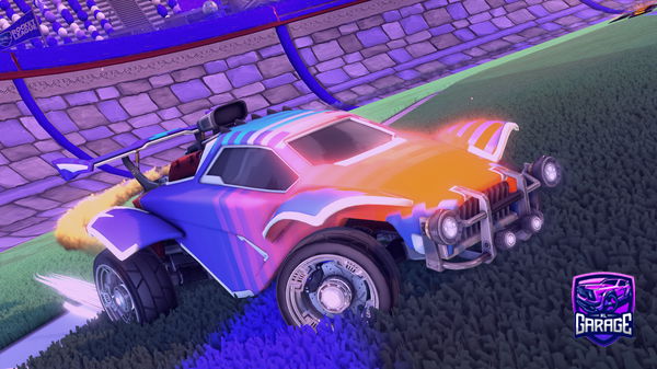 A Rocket League car design from Remytrade