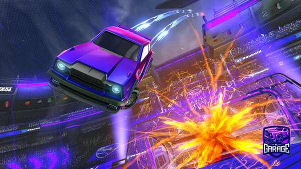 A Rocket League car design from bakongodyt