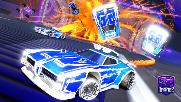 A Rocket League car design from axo_972bg