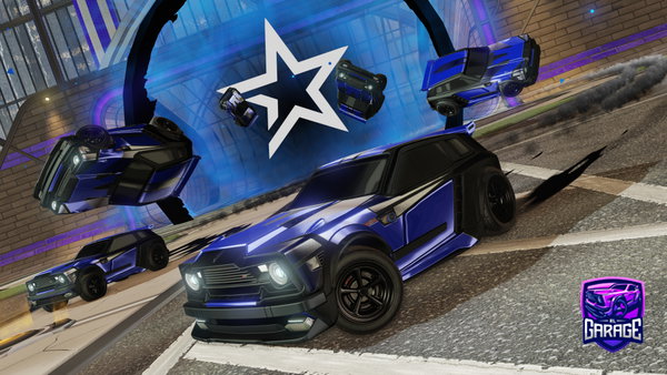 A Rocket League car design from Helmut-K-SRT8