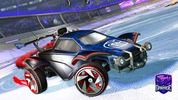 A Rocket League car design from dtctv