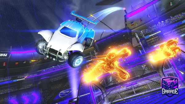 A Rocket League car design from Tides2007