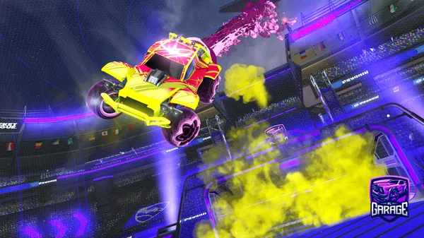 A Rocket League car design from partymarty__