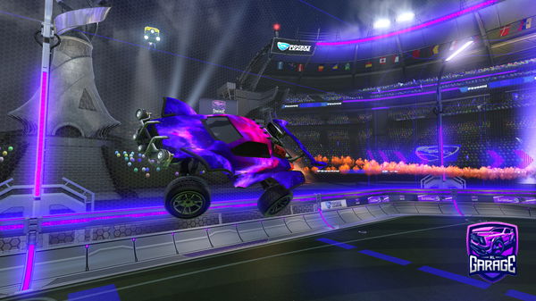 A Rocket League car design from INFCosmic