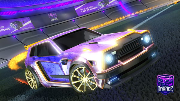 A Rocket League car design from JoesRoad2GoldNugget