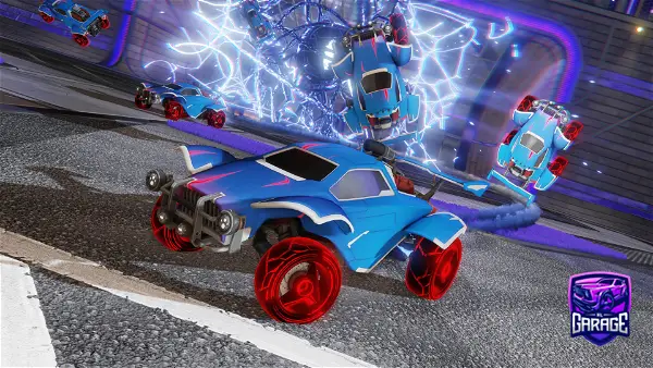 A Rocket League car design from Microles