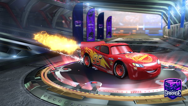 A Rocket League car design from Jverty