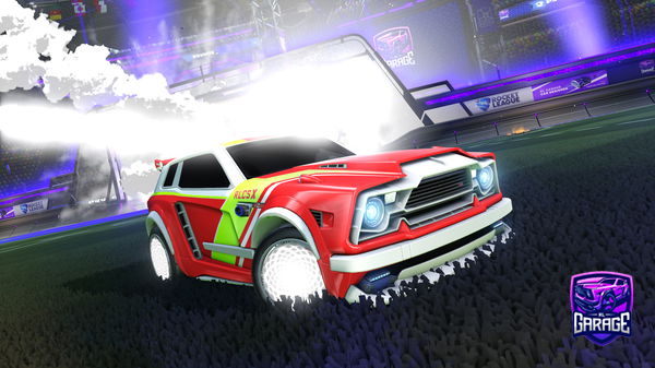 A Rocket League car design from switchshorty101