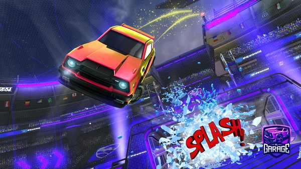 A Rocket League car design from D3m0n1c_W1KX