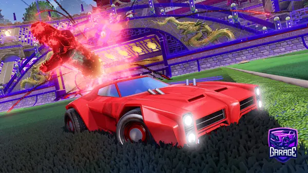 A Rocket League car design from tradepleasethanks