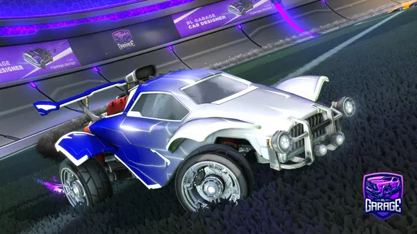 A Rocket League car design from Treptic
