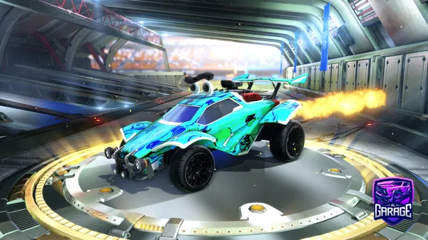 A Rocket League car design from fr3d0_132