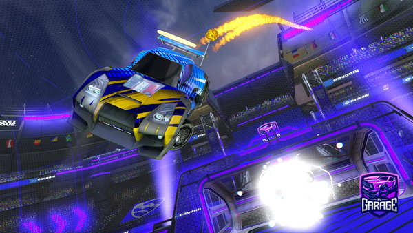A Rocket League car design from Fadaway962