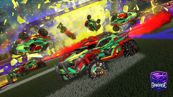 A Rocket League car design from BarkingLilly