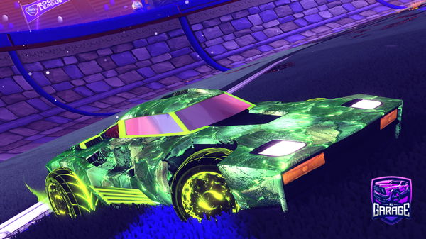 A Rocket League car design from Sleepless8