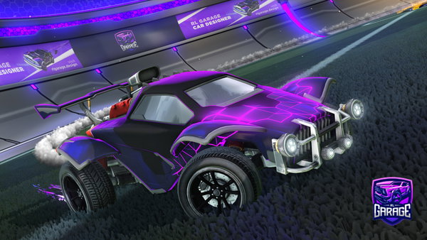 A Rocket League car design from OCTANEBESTCAR0002