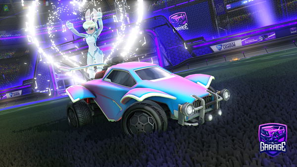 A Rocket League car design from CLT_Mizu