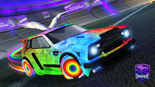 A Rocket League car design from Bigfootgamin_98