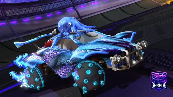 A Rocket League car design from JULA11