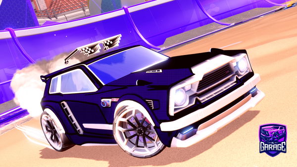 A Rocket League car design from NarutoKurama