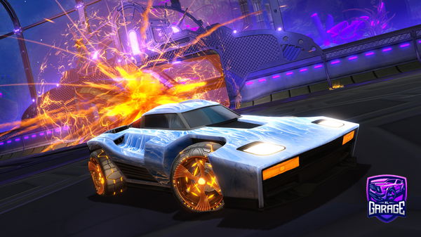 A Rocket League car design from damustycow