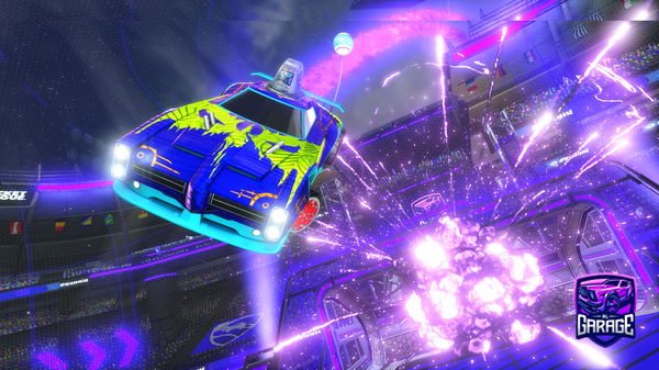 A Rocket League car design from turtleleo77