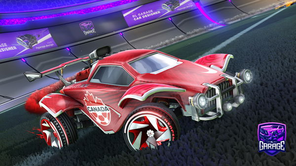 A Rocket League car design from ggNOT