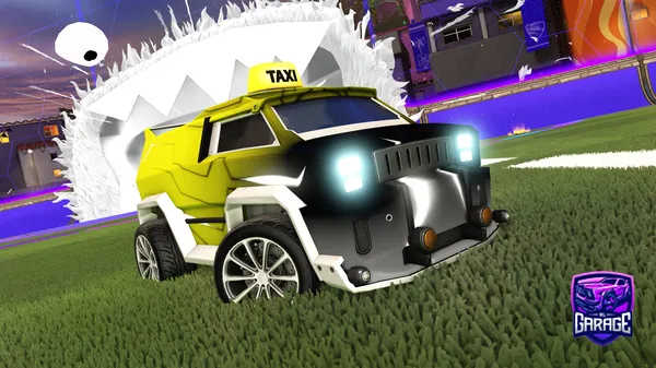 A Rocket League car design from BILALXB