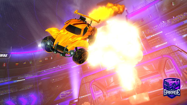 A Rocket League car design from AstroZX