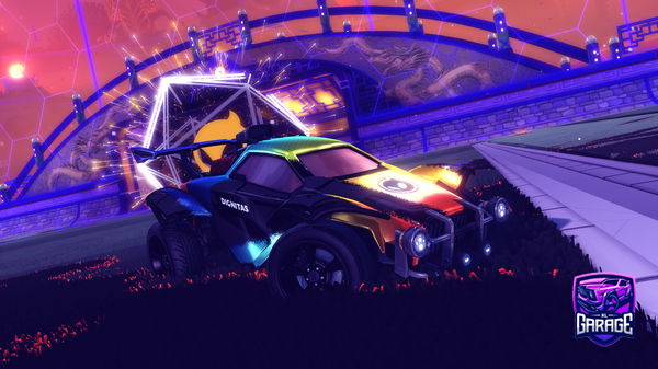 A Rocket League car design from Fabatizer