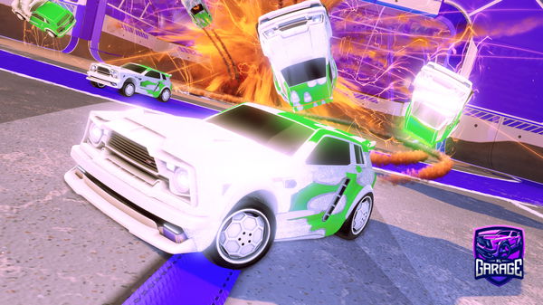 A Rocket League car design from BG4ManUtd