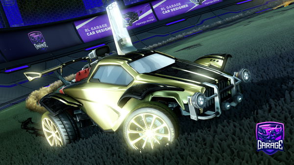 A Rocket League car design from Krandris_