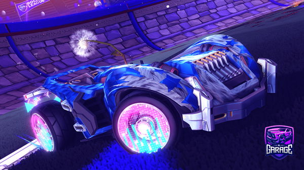 A Rocket League car design from LiquidStone
