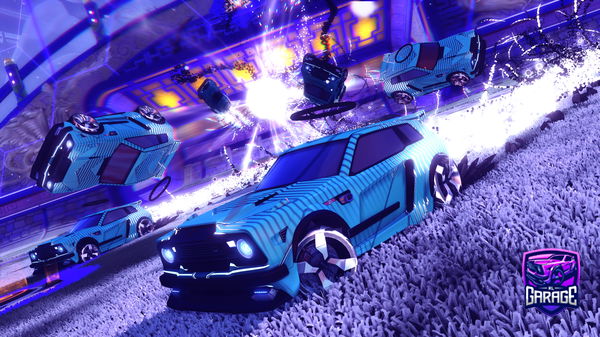 A Rocket League car design from jefleb26