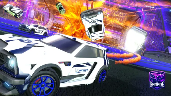 A Rocket League car design from Cracked_Whipple